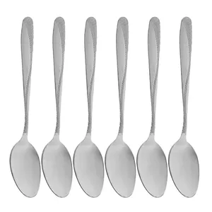 قاشق غذا خوری کد 10 بسته 6 عددی