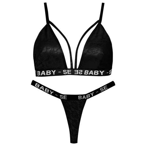 ست شورت و نیم تنه زنانه مدل 4018-B رنگ مشکی