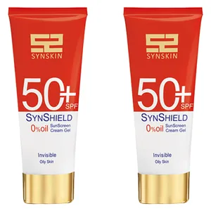 کرم ژل ضد آفتاب ساین اسکین مدل ساین شیلد حجم 50 میلی لیتر بسته 2 عددی
