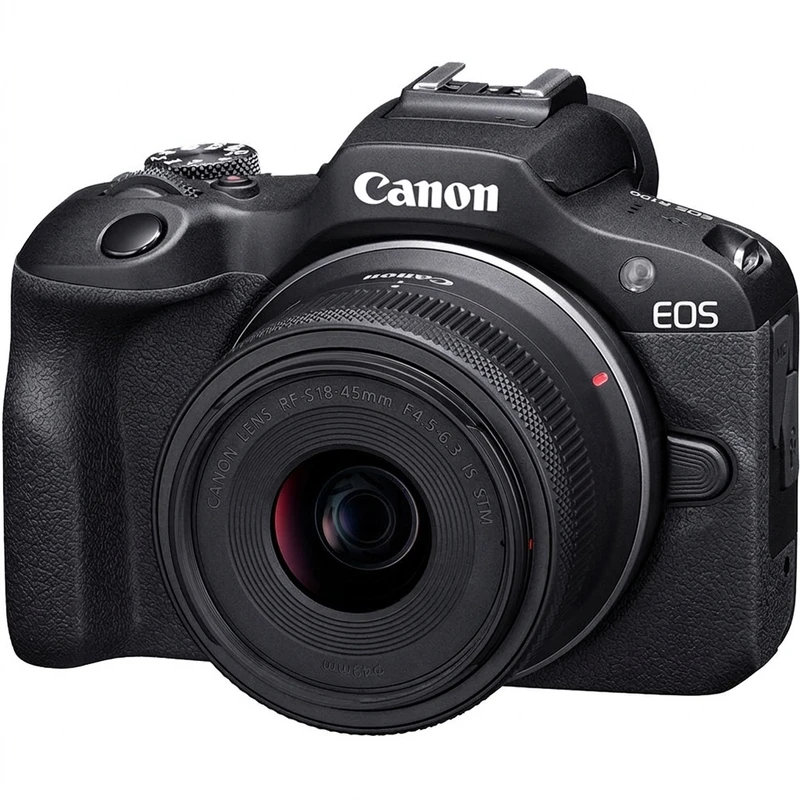 دوربین کانن کد eos r100 mirrorless with rf-s 18-45mm