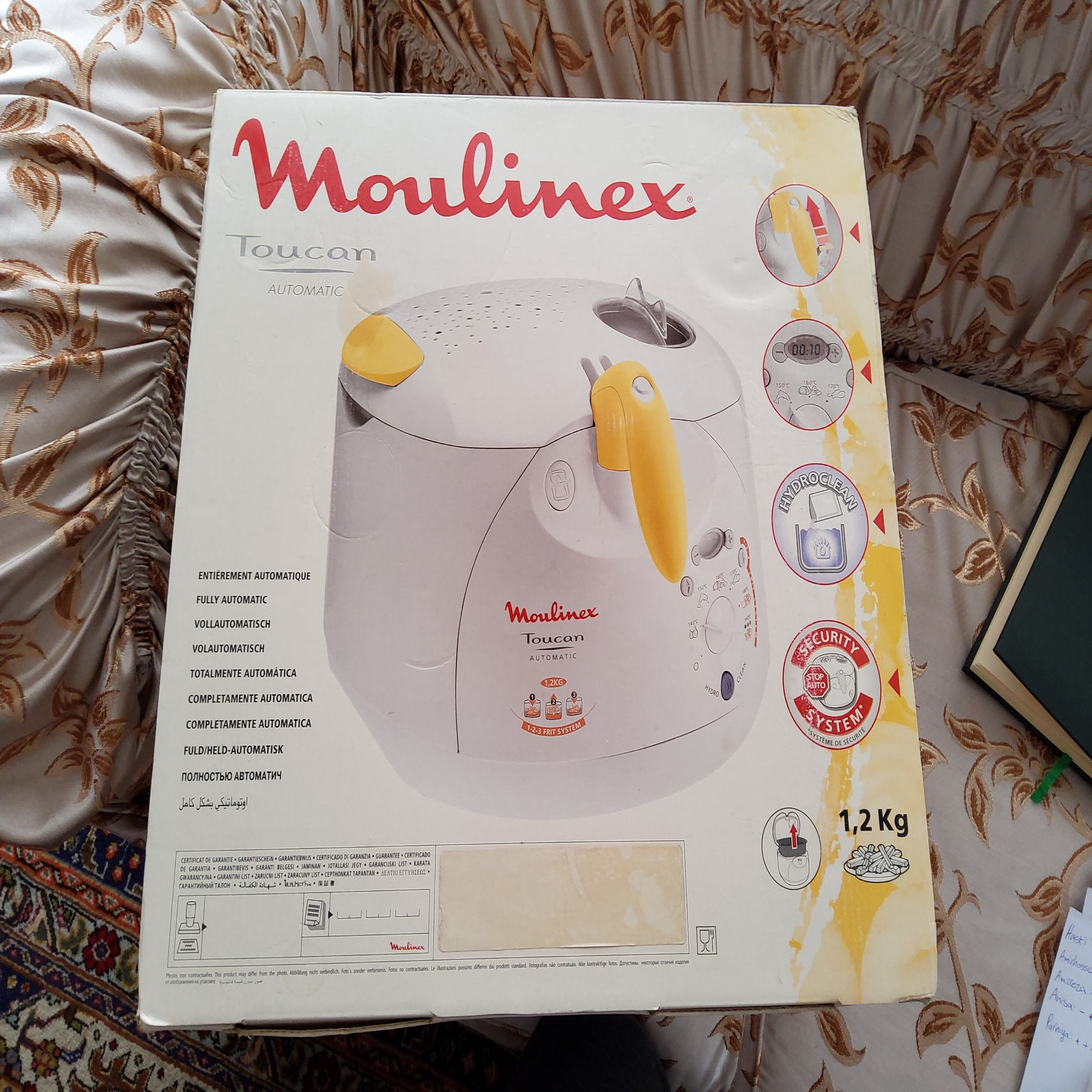 سرخ کن مولینکس مدل توکان