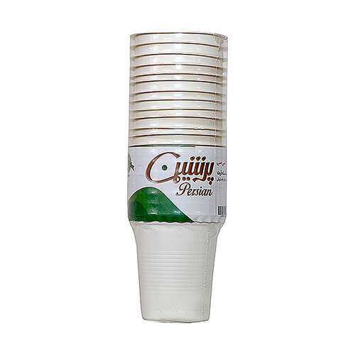 لیوان یکبار مصرف پرشین کد 0220 بسته 20 عددی