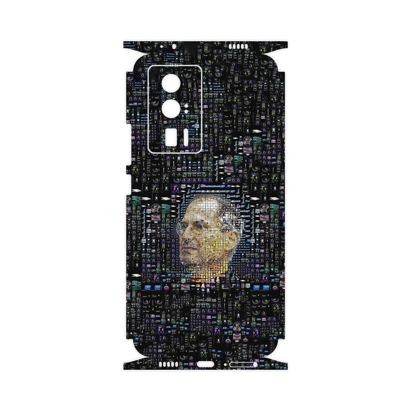 برچسب پوششی ماهوت مدل Collage of Steve Jobs 2-FullSkin مناسب برای گوشی موبایل شیائومی Poco F5 Pro