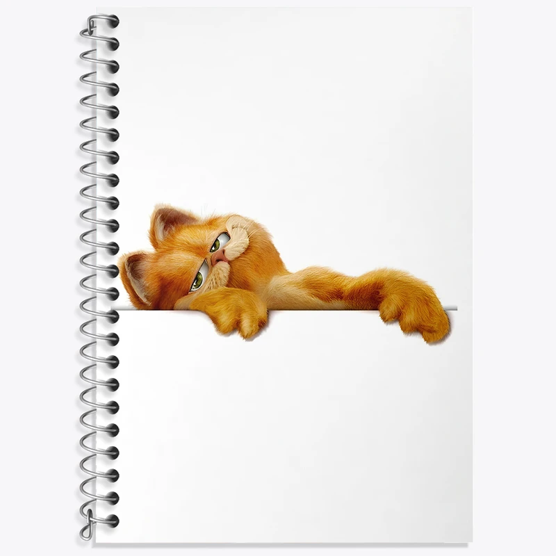 دفتر لغت 50 برگ خندالو طرح گارفیلد (Garfield) کد N5807