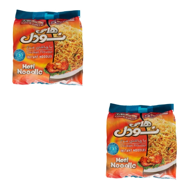 نودل مرغ هاتی کارا 2 بسته 5 عددی