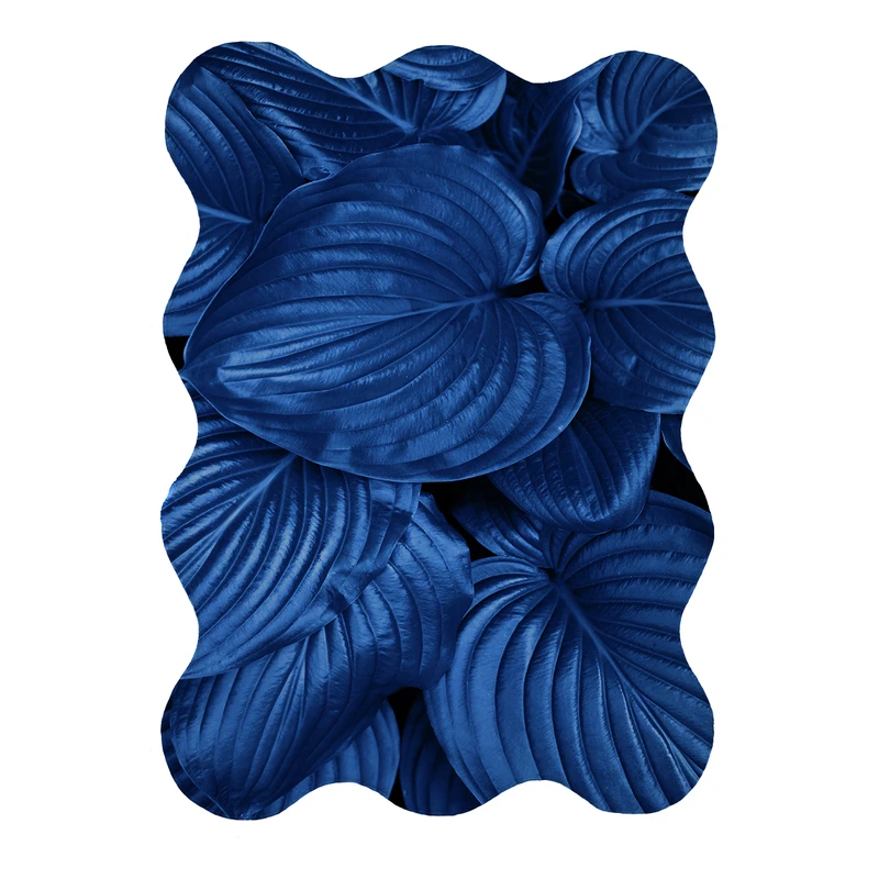 پادری مدل دالبر طرح برگ کد 9303 سایز 80x110 سانتی متر 