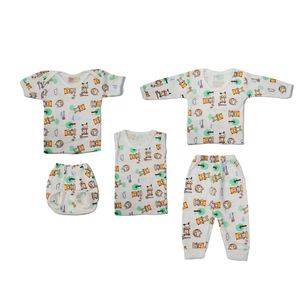 نقد و بررسی ست 5 تکه لباس نوزادی مدل جنگل توسط خریداران