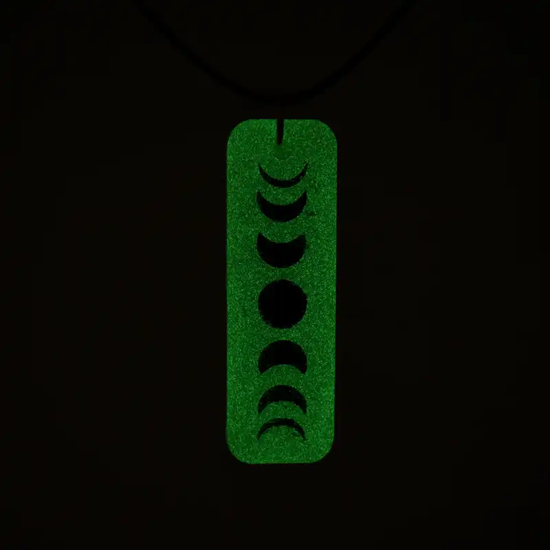 گردنبند مدل شبتاب ماه PRG_1017