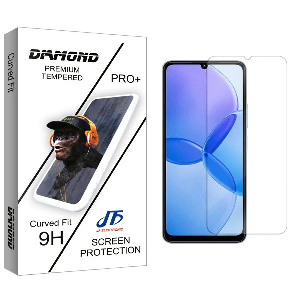 محافظ صفحه نمایش جی اف مدل Diamond مناسب برای گوشی موبایل شیائومی Redmi 13R