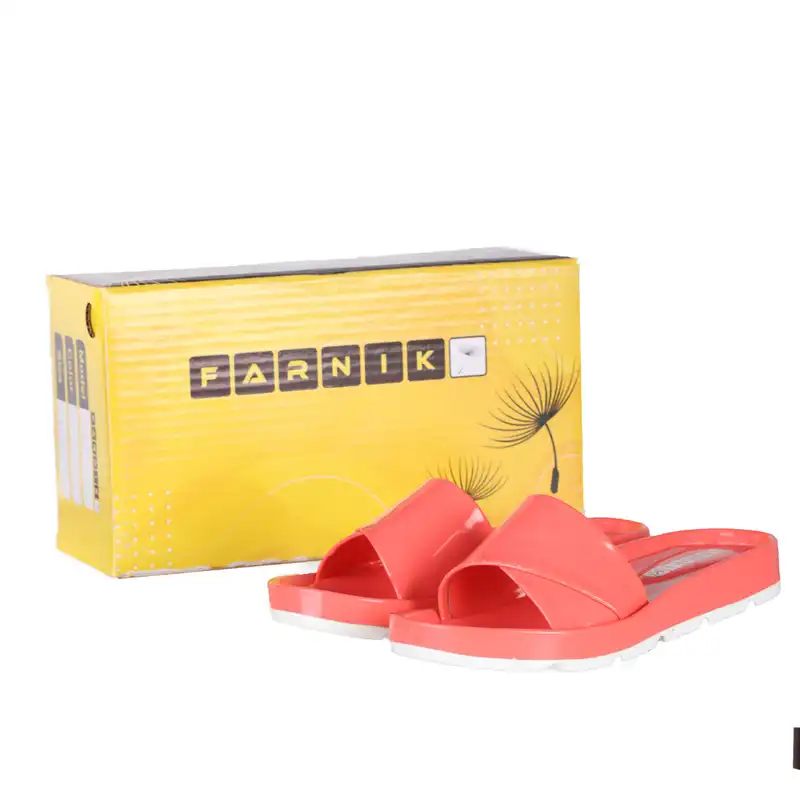 دمپایی زنانه فرنیک مدل سایه ورنی کد 234