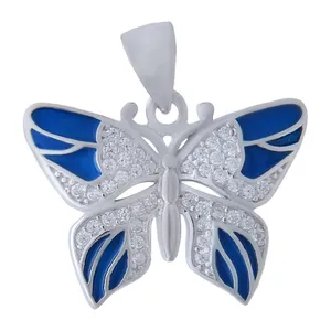  آویز گردنبند نقره زنانه بازرگانی میلادی کد PKR-133