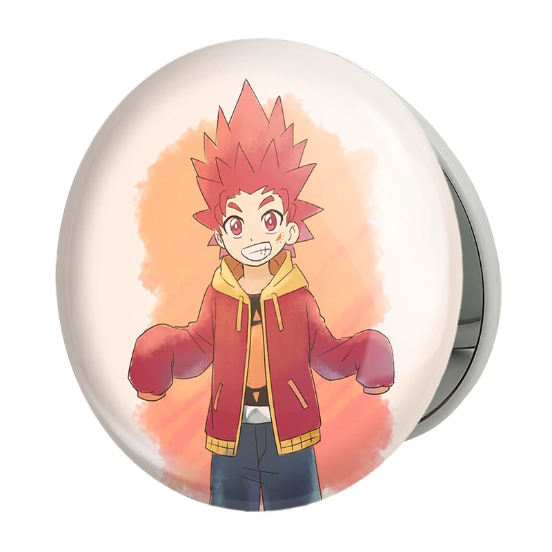 آینه جیبی خندالو طرح انیمه فرفره های انفجاری مدل تاشو کد 27846 