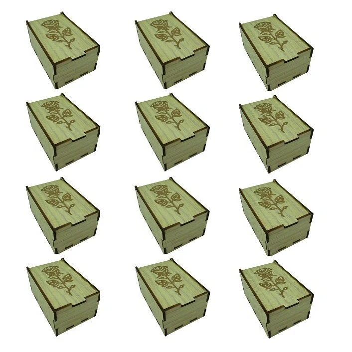 جعبه ساعت پارلا گوهر کد 7540 بسته 12عددی