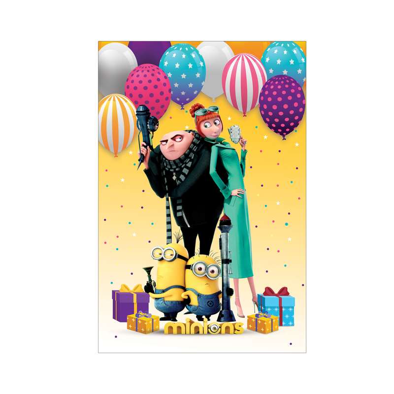 بنر تم تولد طرح مینیون کد B-SED_3400