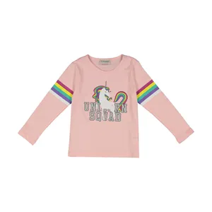 تی شرت دخترانه ال سی وایکیکی مدل 0W51548Z4-FVB-PINK