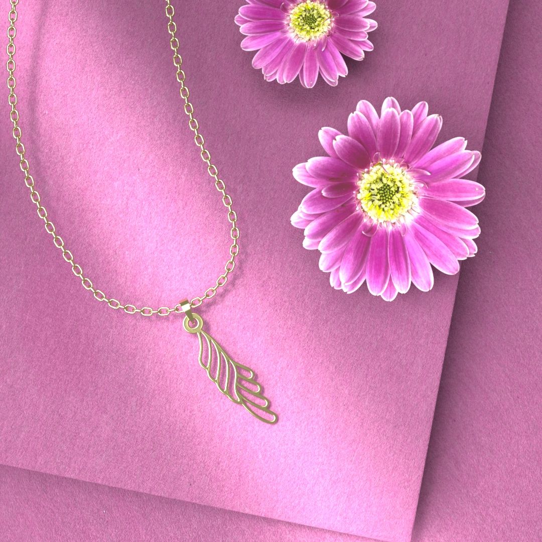 گردنبند طلا 18 عیار زنانه مدوپد مدل هندسی کد X2-1-1109 - - 6