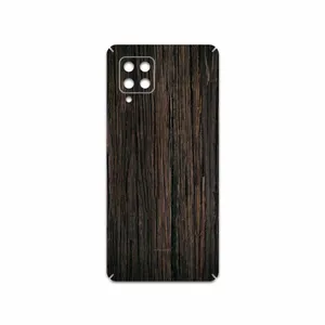 MAHOOT Burned Wood Cover Sticker for Samsung Galaxy A42