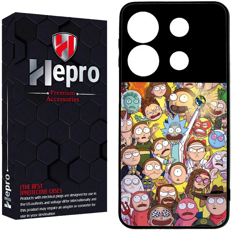 کاور هپرو طرح فانتزی مدل TPU مناسب برای گوشی موبایل شیائومی Poco X6