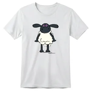 تی شرت آستین کوتاه بچگانه مدل ببعی کوچولو  رنگ سفید