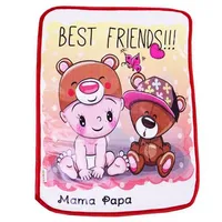 زیرانداز تعویض نوزاد ماما پاپا طرح دوستان کد 209