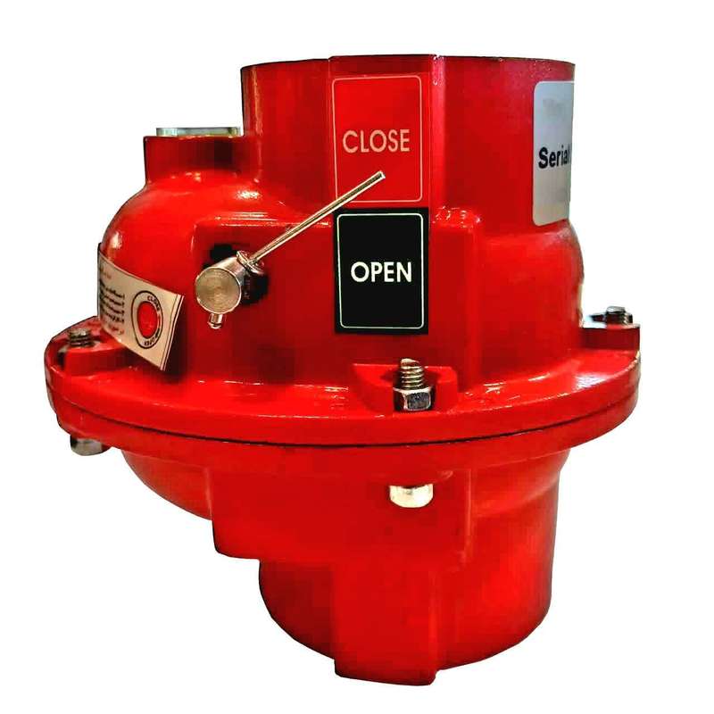 شیر حساس به زلزله تکین گاز مدل 1020