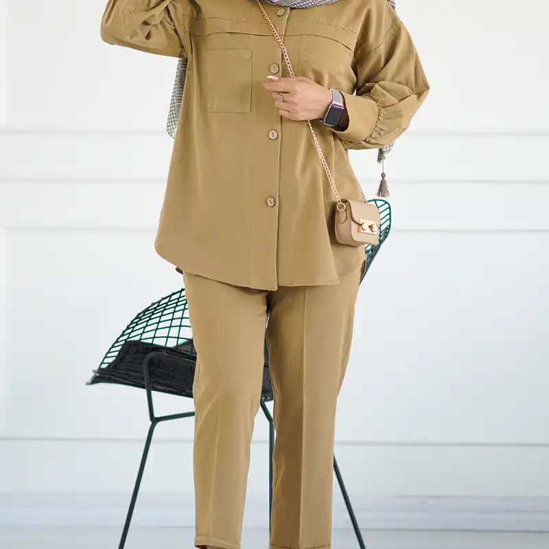 مانتو و شلوار زنانه السانا کد 172778