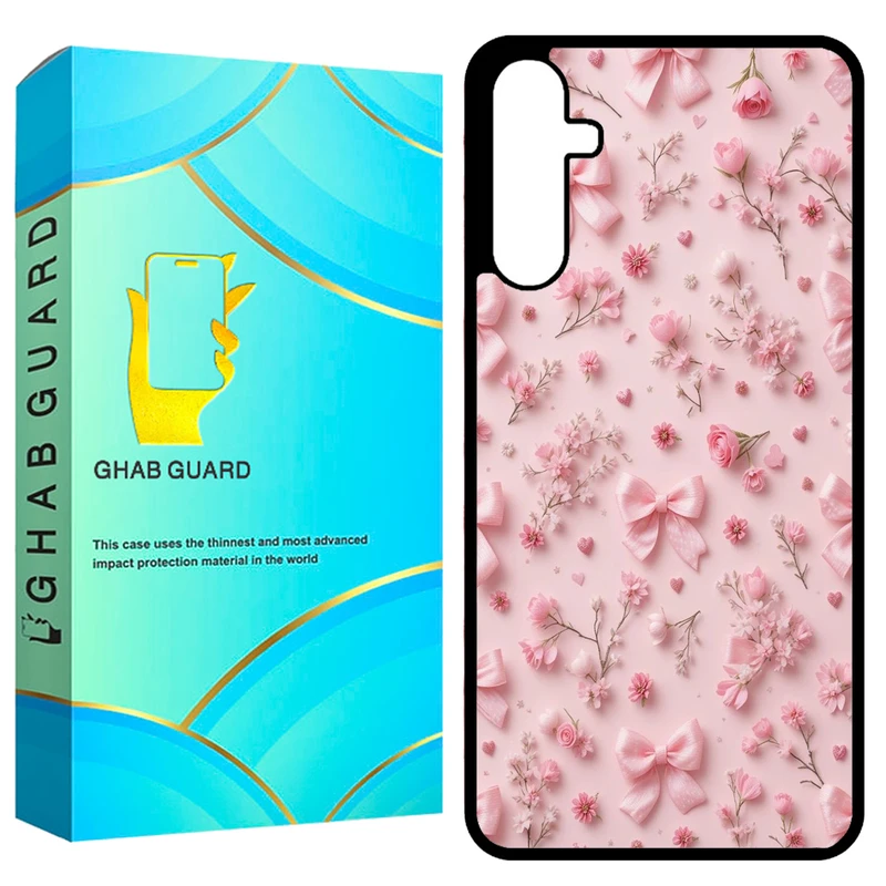 کاور قاب گارد طرح گل و پاپیون مدل GCHPA14 مناسب برای گوشی موبایل سامسونگ Galaxy A14 4G / A14 5G / M14 5G   