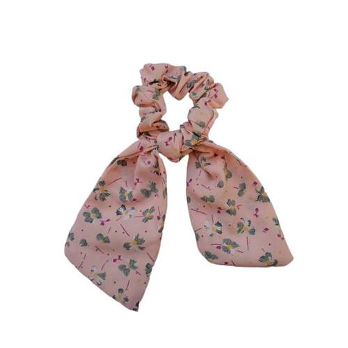 کش مو زنانه مدل دنباله دار طرح گل ریزان