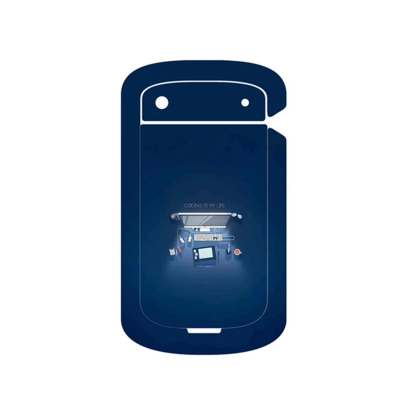 برچسب پوششی ماهوت مدل Programming 3 مناسب برای گوشی موبایل بلک بری Bold Touch 9900