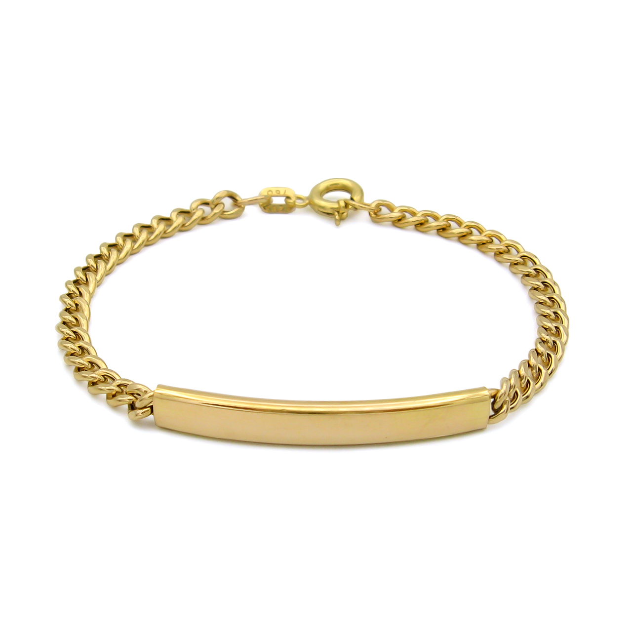 دستبند طلا 18 عیار زنانه کاپانی مدل KB018 -  - 1