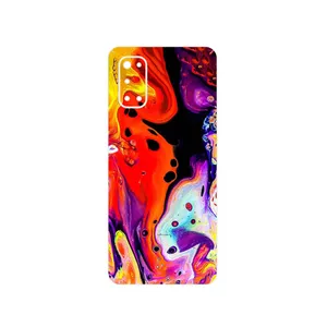 MAHOOT Abstract Oil Art Cover Sticker for Realme 7 Pro