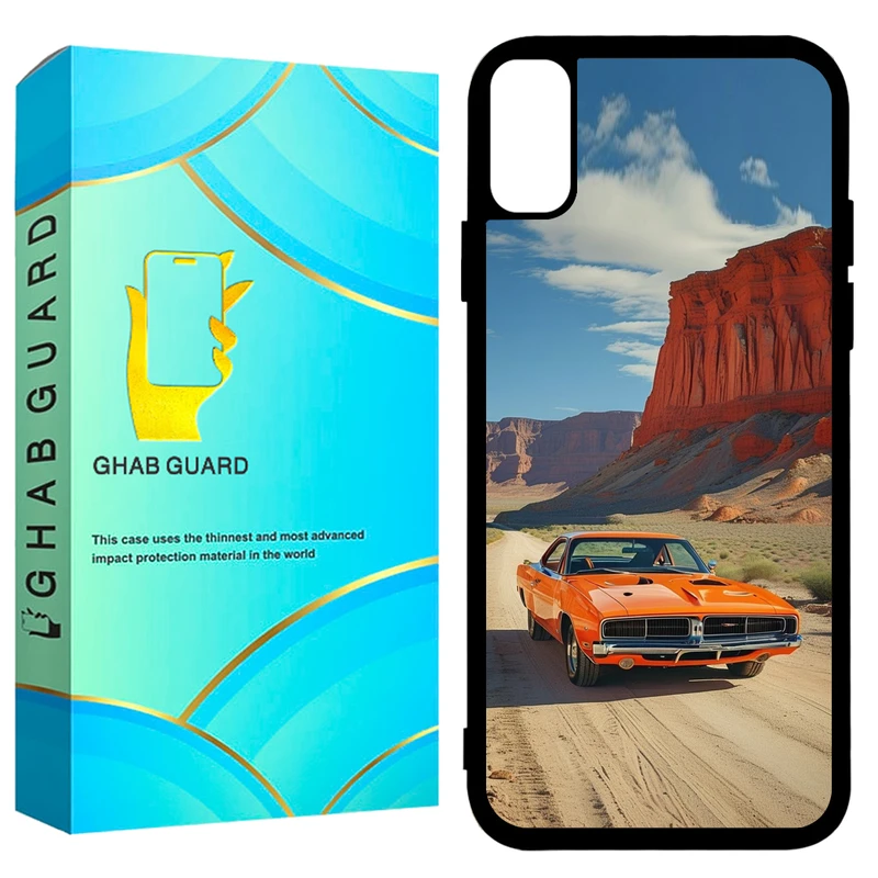 کاور قاب گارد طرح ماشین مدل GCHPX مناسب برای گوشی موبایل اپل iPhone X / XS