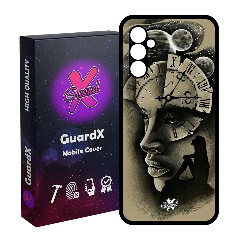 کاور گارد ایکس طرح Girl مدل Glass10353 مناسب برای گوشی موبایل سامسونگ Galaxy A24/A24 4G/M34 5G