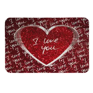 پادری طرح قلب کد 6232 سایز 50 × 70 سانتی متر