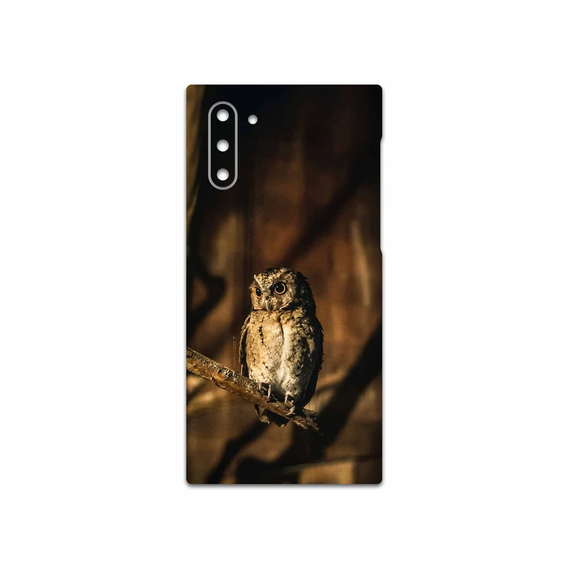 برچسب پوششی ماهوت مدل Owl مناسب برای گوشی موبایل سامسونگ Galaxy Note 10