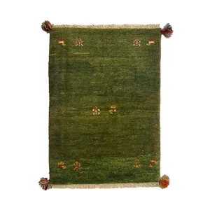 گبه فرش دستباف نیم متری مدل بافت قشقای شیراز کد NKP-sgp5