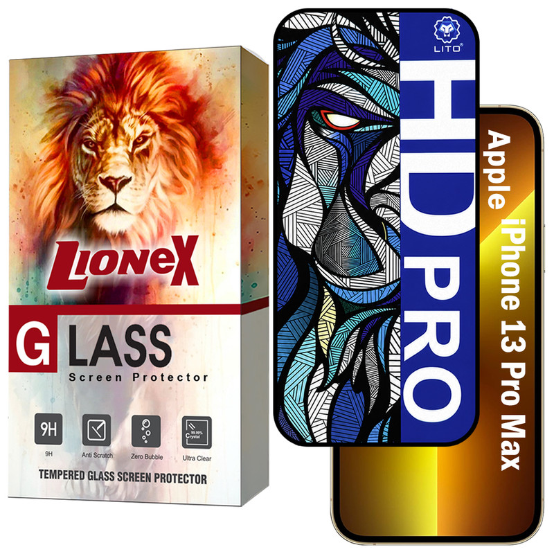 محافظ صفحه نمایش لایونکس مدل LITOHDL مناسب برای گوشی موبایل اپل iPhone 13 Pro Max