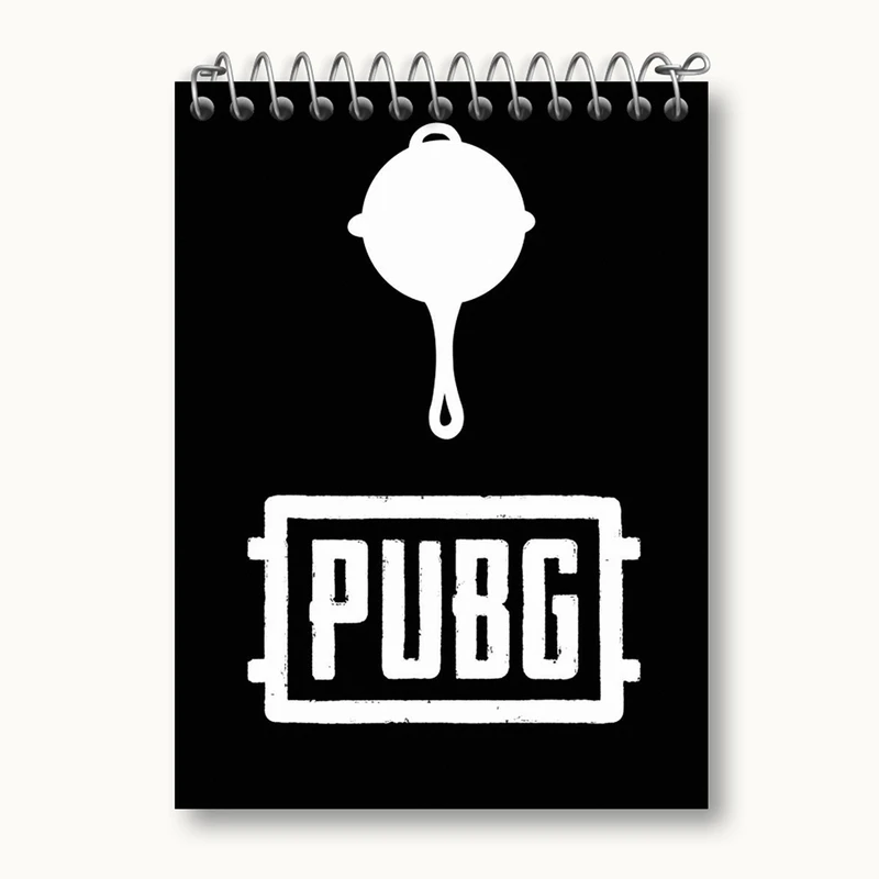 دفتر یادداشت 50 برگ خندالو مدل بازی پابجی PUBG کد 3802