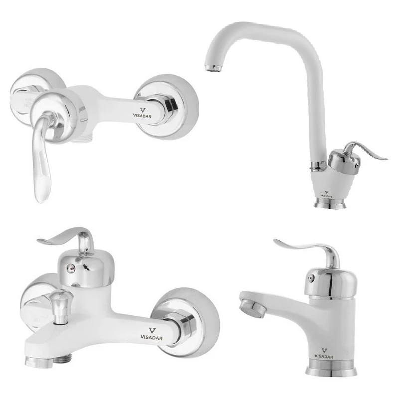 ست شیرآلات ویسادار مدل ونوس مجموعه 4 عددی