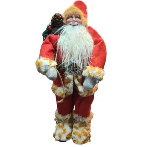 عروسک مدل بابانوئل کد 23 ارتفاع 46 سانتی متر