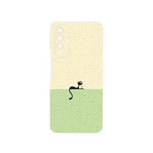 MAHOOT Minimal Internet Cat Icon Cover Sticker for Wiko T50