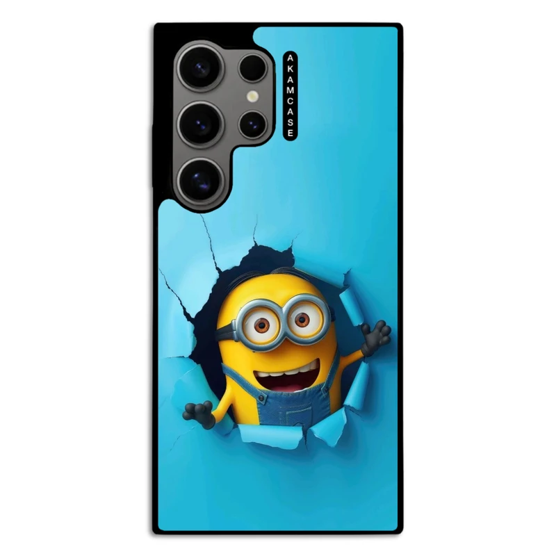 کاور آکام مدل AMC-WSGS24U-MINIONS2 مناسب برای گوشی موبایل سامسونگ Galaxy S24 Ultra