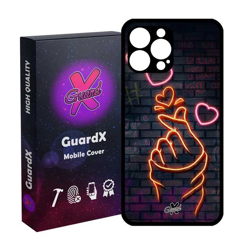 کاور گارد ایکس طرح Love مدل Glass10022 مناسب برای گوشی موبایل اپل iPhone 13 Pro Max