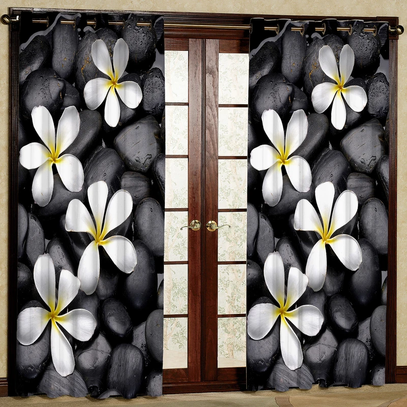 پرده مدل گلدار مخمل پانچی کد 4623 سایز 200x140 سانتی متر