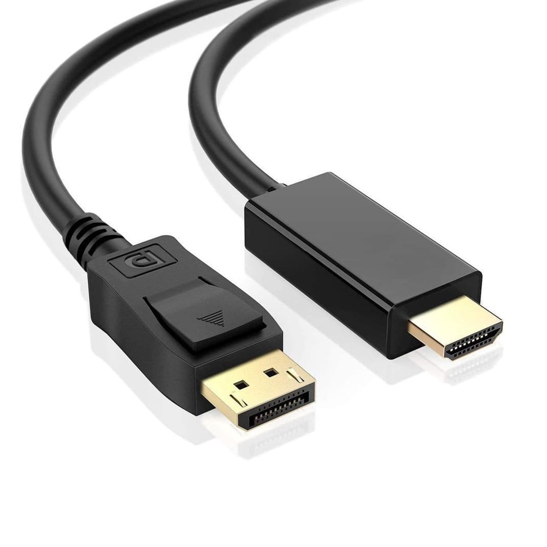 کابل تبدیل Display port به HDMI رویال مدل 4K طول 1.8 متر