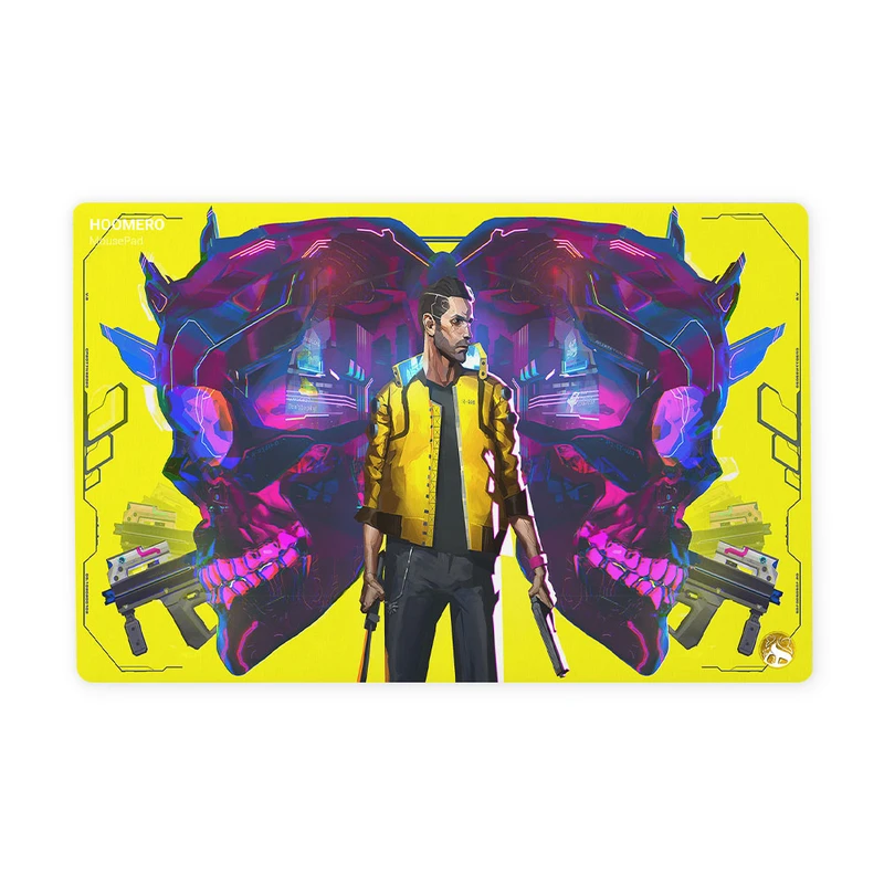 ماوس پد هومرو مدل ML531-SIZE2437 طرح بازی سایبرپانک