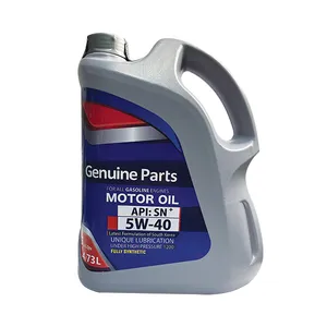 روغن موتور جنیون پارتس پلاس مدل 5W-40 حجم 5 لیتر