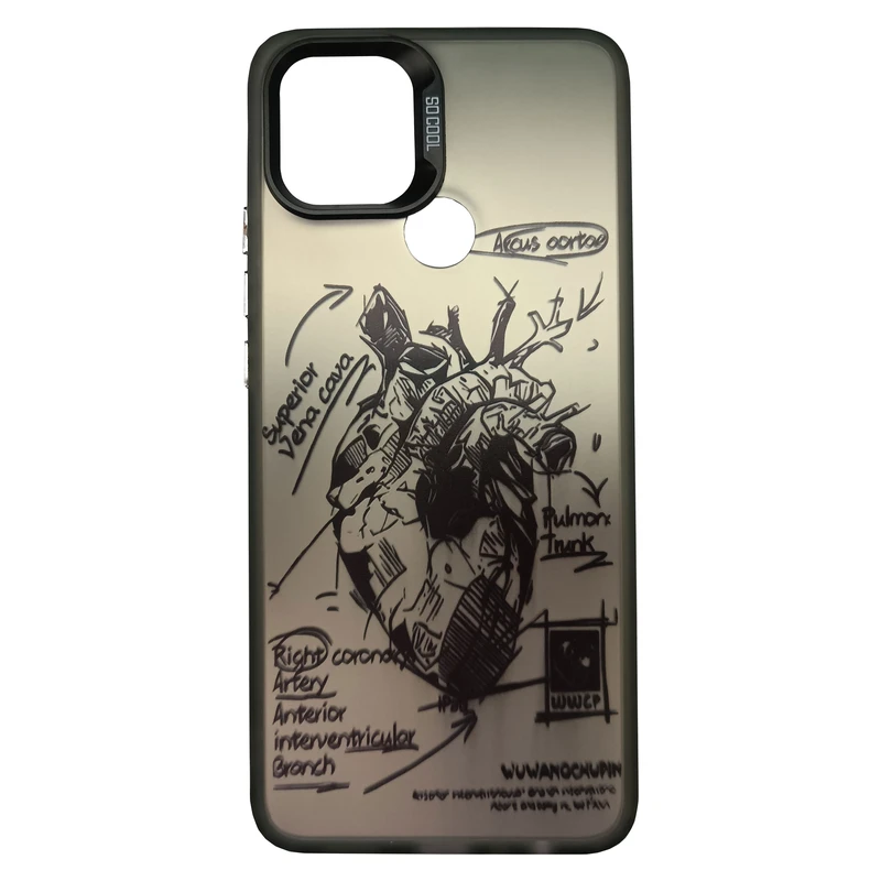 کاور مدل Luxury کد 4-0 طرح قلب مناسب برای گوشی موبایل اوپو A15