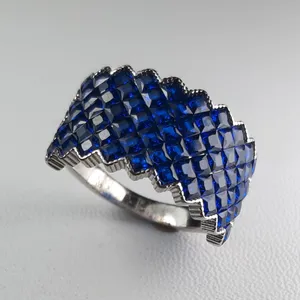 انگشتر نقره زنانه مدل shik02