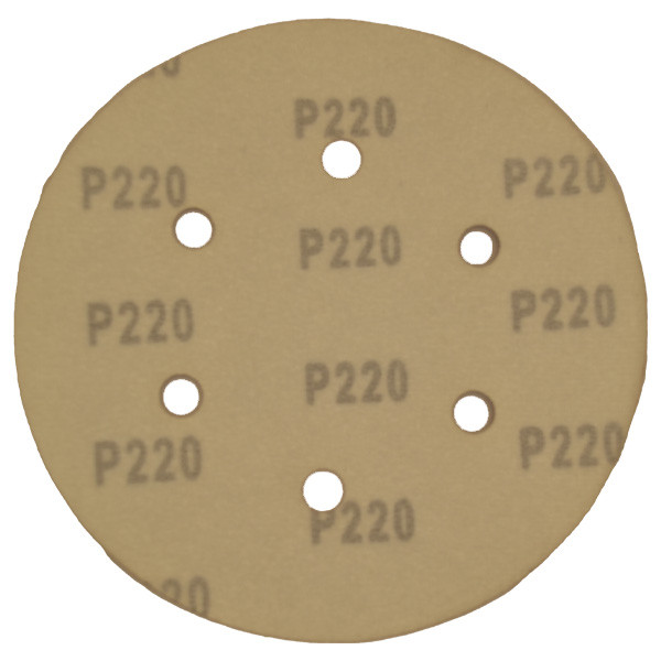 سنباده پشت کرکی مدل 150 میلیمتر P.220 بسته ده عددی سنباده پشت کرکی مدل 150 میلیمتر P.220 بسته ده عددی